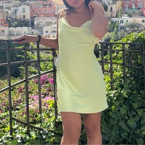 Abercrombie & Fitch Light Green Mini Dress